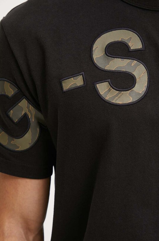G-Star t-shirt bawełniany D25533.C336 czarny