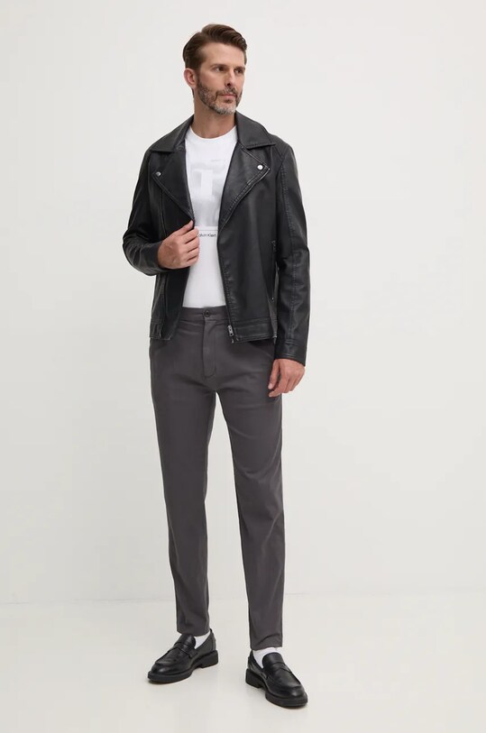 Бавовняна футболка Calvin Klein K10K113588 білий AW24