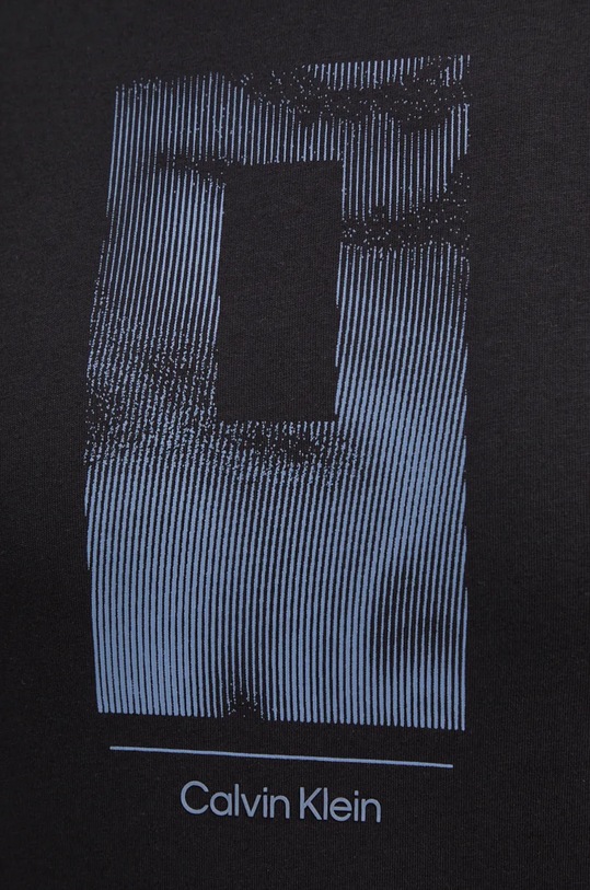 Bavlněné tričko Calvin Klein K10K113588 černá