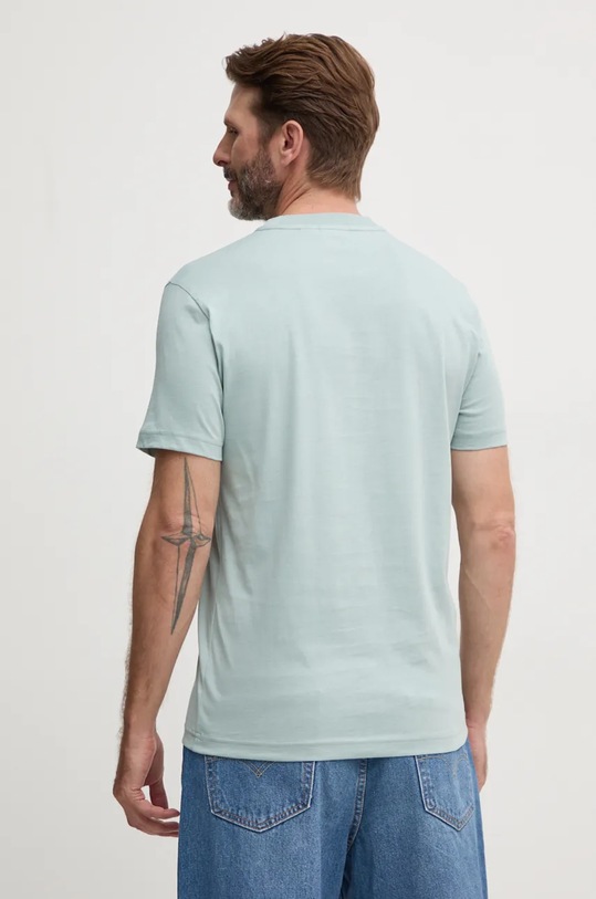 Îmbrăcăminte Calvin Klein tricou din bumbac K10K113594 turcoaz