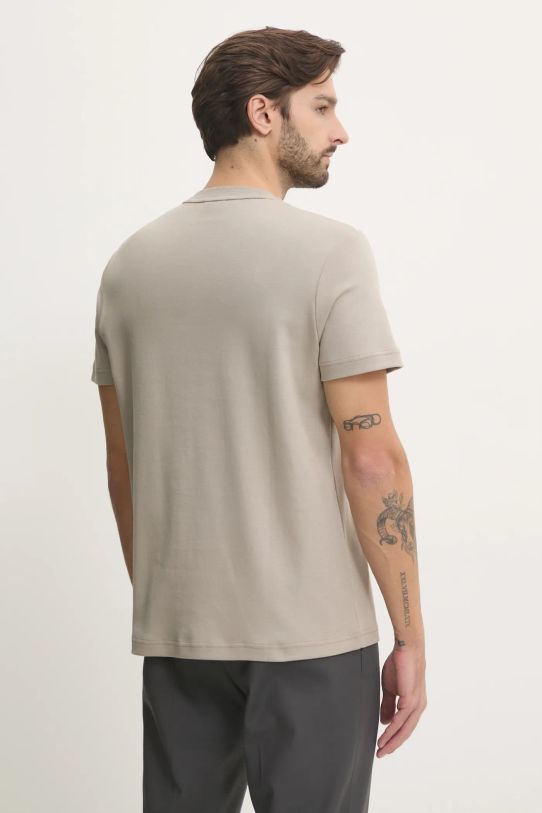 Odzież Calvin Klein t-shirt bawełniany K10K113737 beżowy