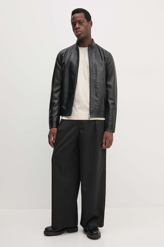 Calvin Klein t-shirt bawełniany K10K114091 beżowy AW24