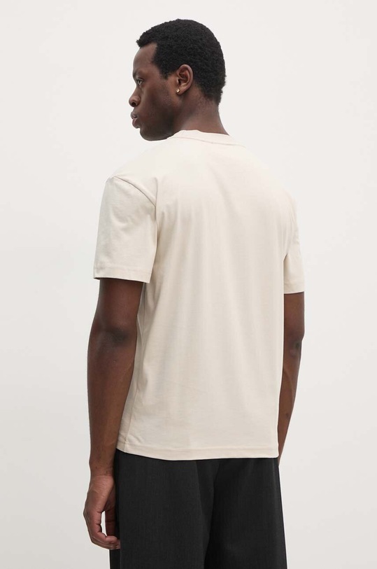 Odzież Calvin Klein t-shirt bawełniany K10K114091 beżowy