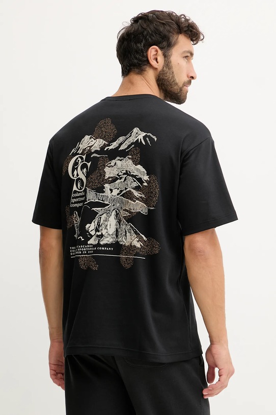Columbia t-shirt CSC Heritage czarny 2090871