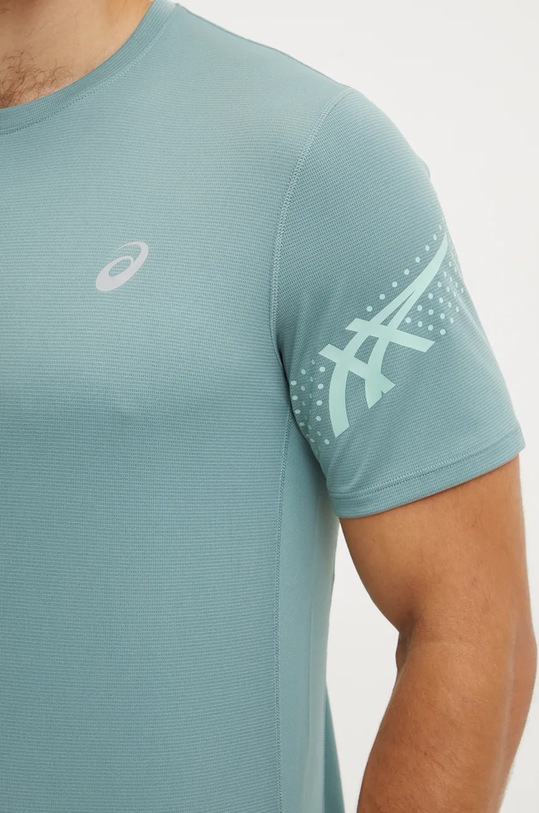 Bežecké tričko Asics Icon 2011C734.304 tyrkysová