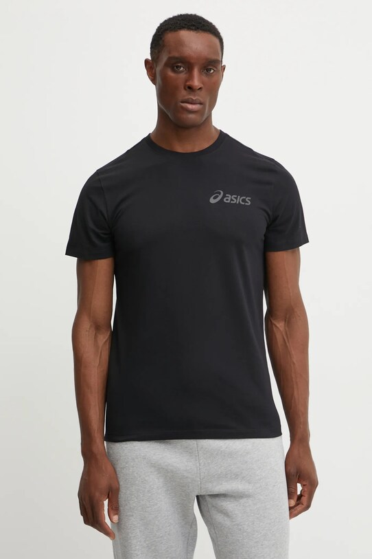 Asics tricou print negru 2031E659.001