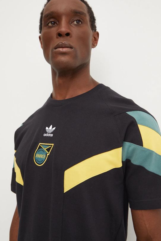 Bavlněné tričko adidas Originals černá IN5566