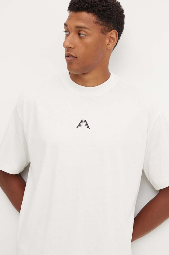 adidas Originals t-shirt bawełniany beżowy IU2810