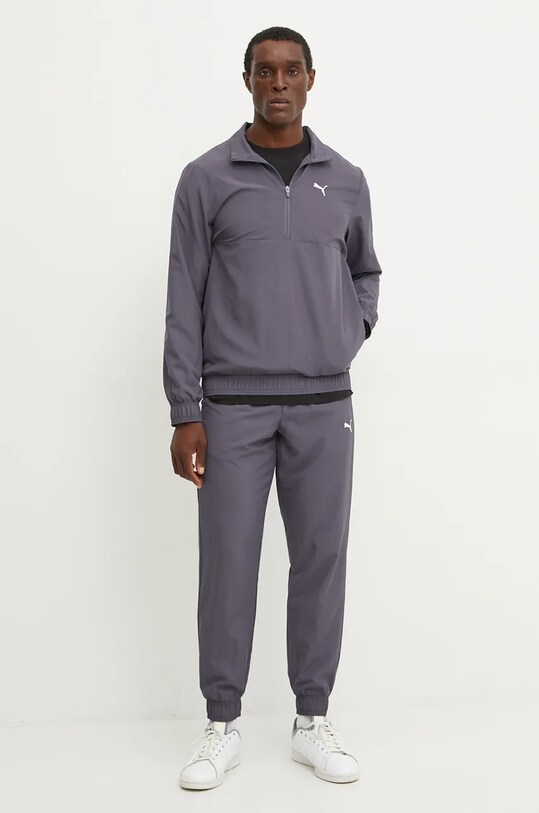 Бавовняна футболка Puma 681792 чорний AW24