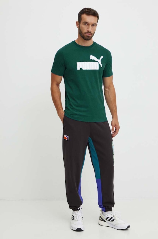 Tričko Puma 681861 zelená AW24