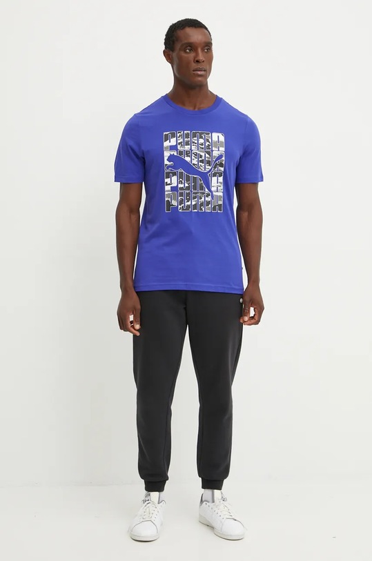 Puma t-shirt 681927 lila AW24