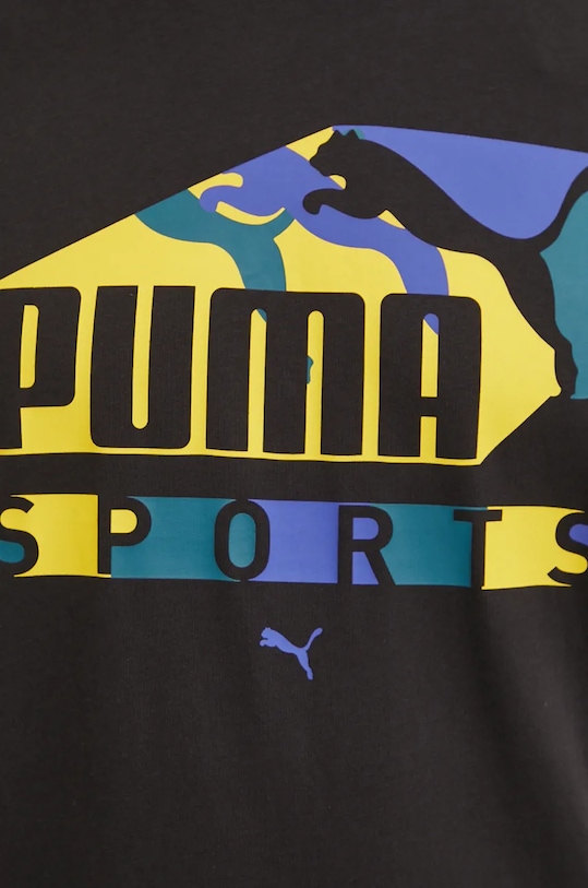 Puma t-shirt 683207 czarny