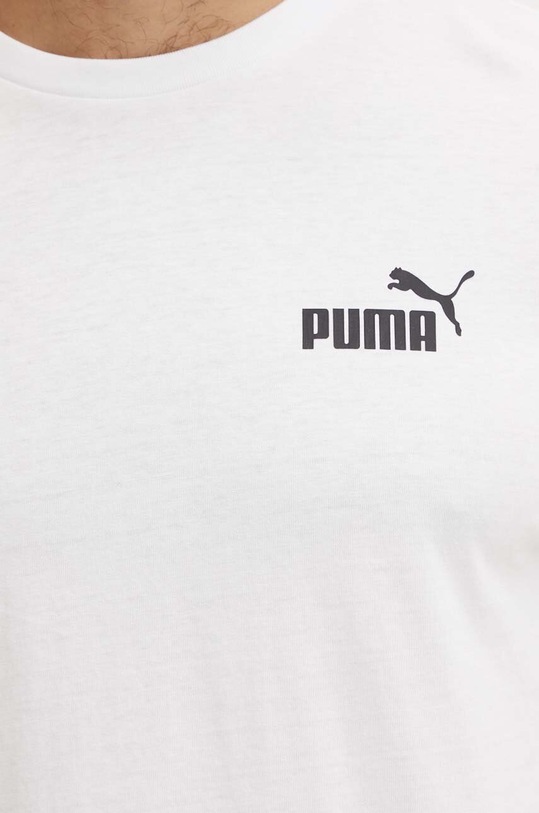 Puma t-shirt bawełniany 847382 biały