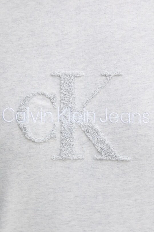 Бавовняна футболка Calvin Klein Jeans J30J326158 сірий