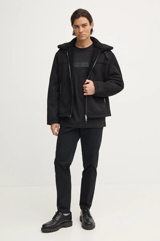 Calvin Klein Jeans t-shirt bawełniany J30J326205 czarny AW24