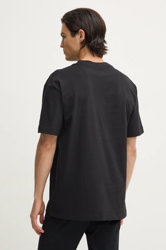 Odzież Calvin Klein Jeans t-shirt bawełniany J30J326205 czarny