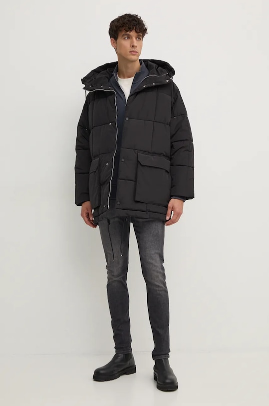 Памучна тениска Calvin Klein Jeans J30J326402 бежов AW24