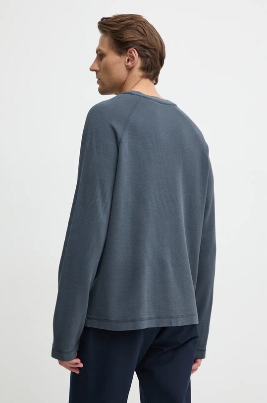 Одяг Бавовняний лонгслів Calvin Klein Jeans J30J326450 сірий