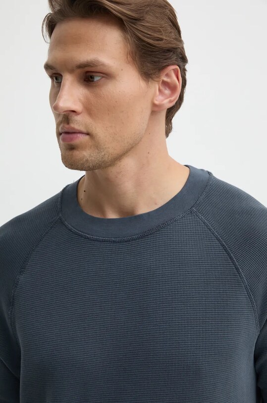 Бавовняний лонгслів Calvin Klein Jeans сірий J30J326450