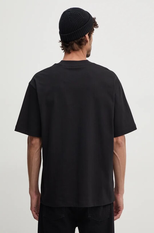 Odzież Calvin Klein Jeans t-shirt bawełniany J30J326458 czarny