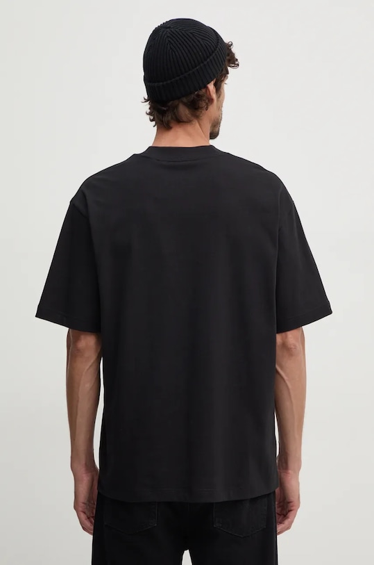 Îmbrăcăminte Calvin Klein Jeans tricou din bumbac J30J326458 negru