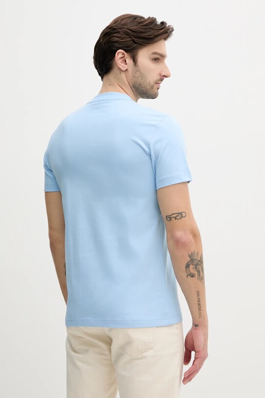 Oblečení Bavlněné tričko Calvin Klein Jeans J30J326683 modrá