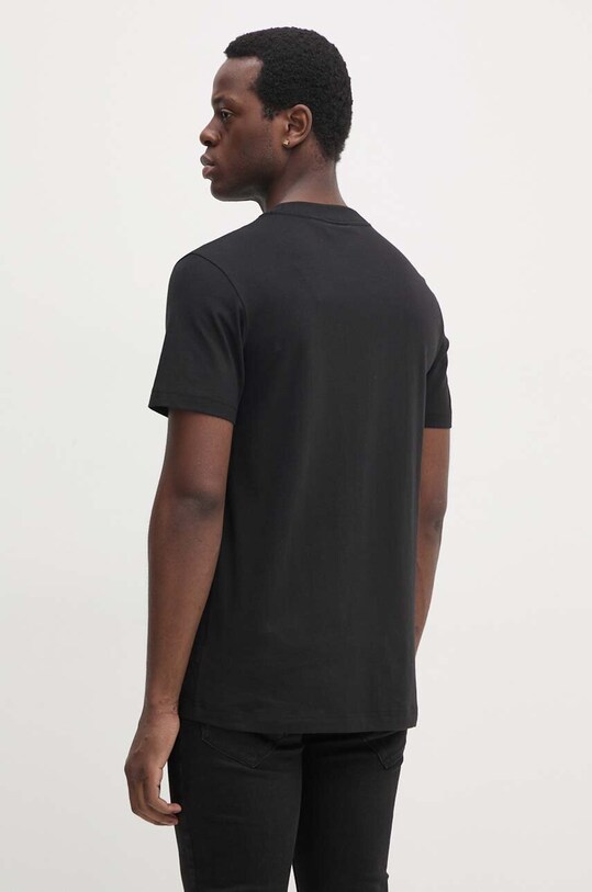 Îmbrăcăminte Calvin Klein Jeans tricou din bumbac J30J326683 negru