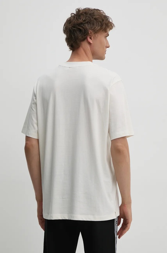 Odzież Calvin Klein Jeans t-shirt bawełniany J30J326857 beżowy