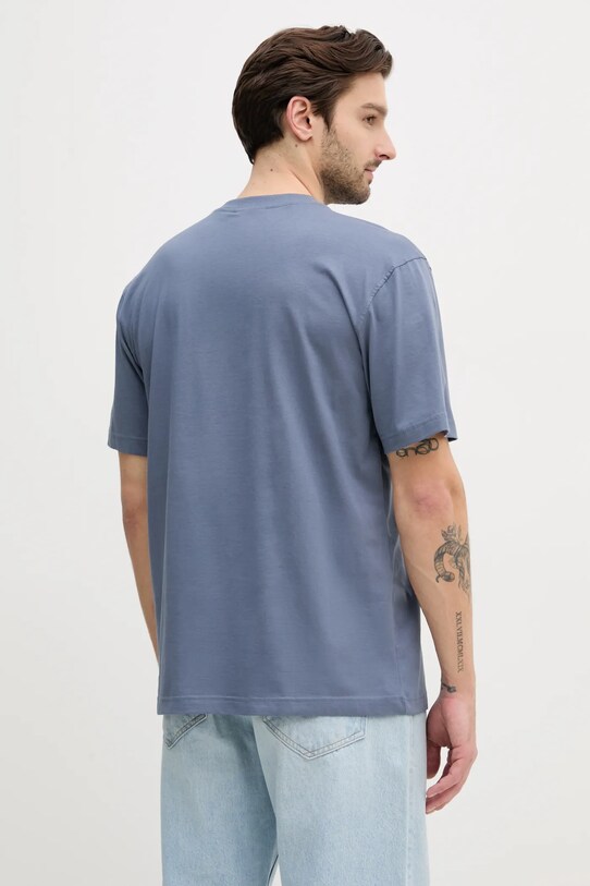 Odzież Calvin Klein Jeans t-shirt bawełniany J30J326857 niebieski
