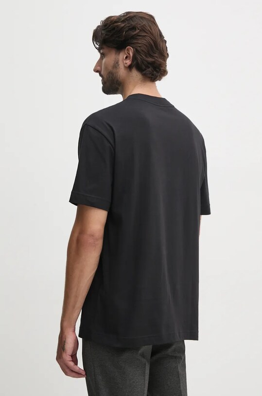 Дрехи Памучна тениска Calvin Klein Jeans J30J326864 черен