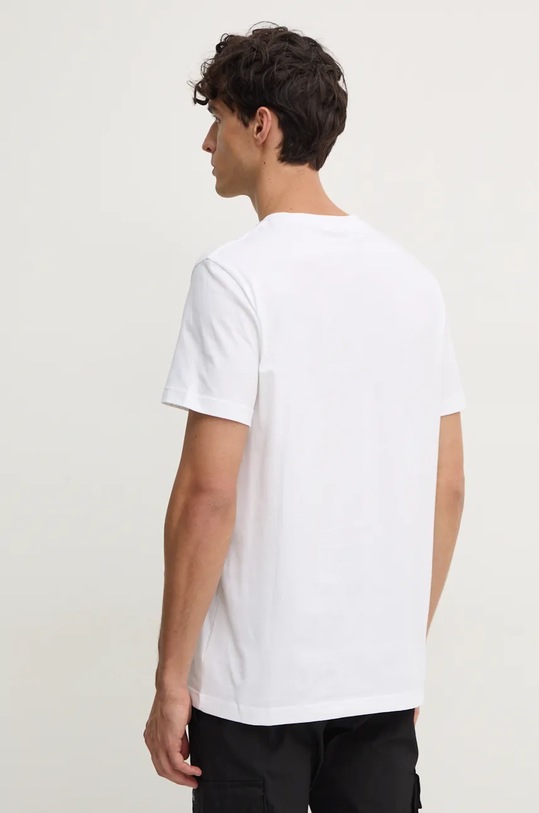 Oblečení Bavlněné tričko Calvin Klein Jeans J30J326865 bílá