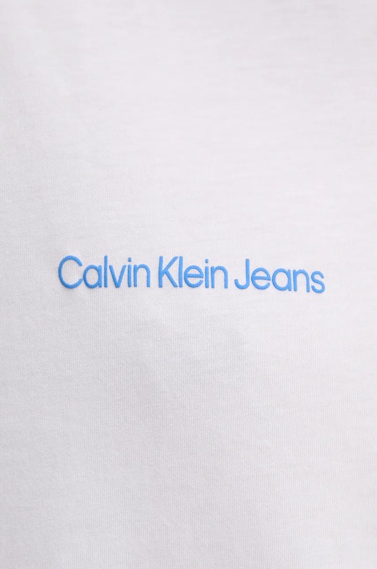 Calvin Klein Jeans t-shirt in cotone J30J326867 bianco