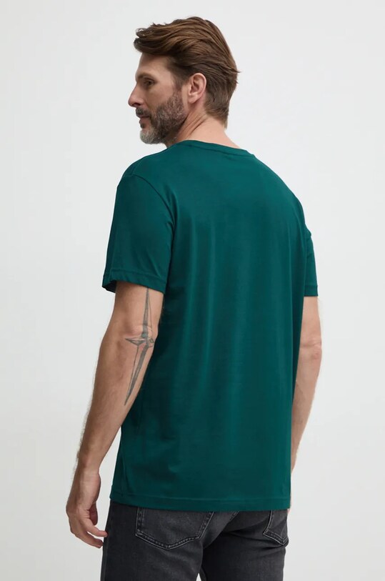 Одежда Хлопковая футболка Calvin Klein Jeans J30J326867 зелёный