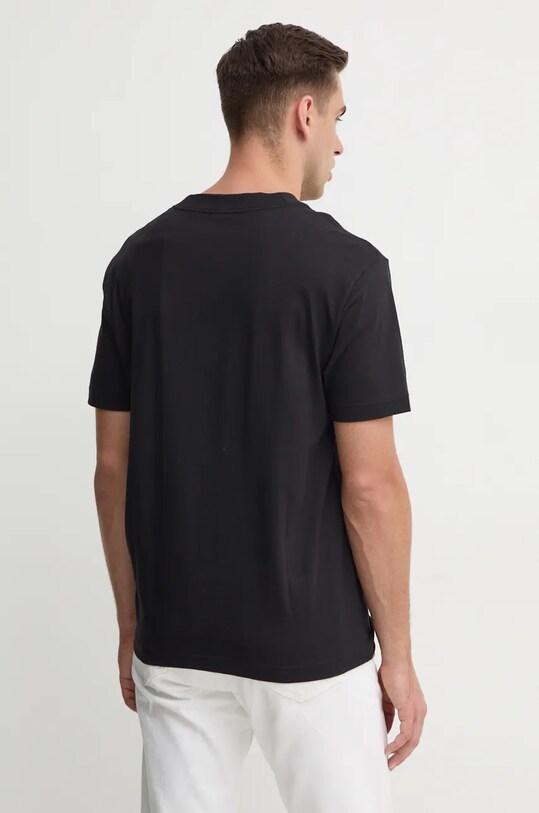 Îmbrăcăminte Calvin Klein Jeans tricou din bumbac J30J326869 negru