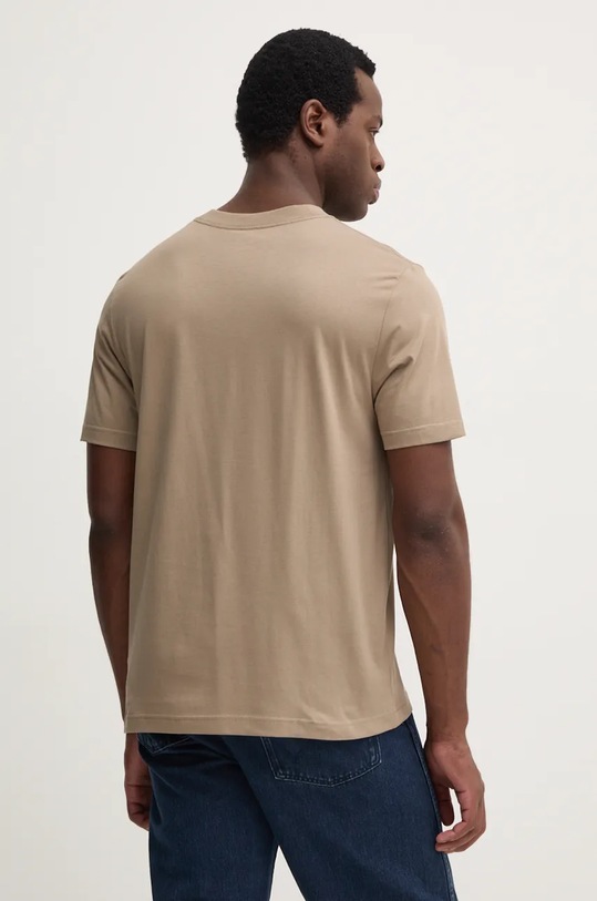 Одяг Бавовняна футболка Calvin Klein Jeans J30J326871 бежевий
