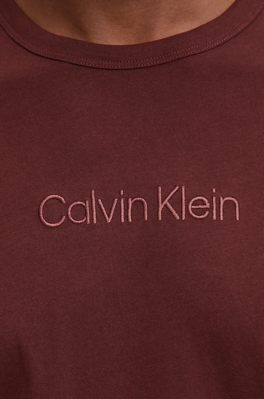 Одяг Піжамна сорочка Calvin Klein Underwear 000NM2748E коричневий