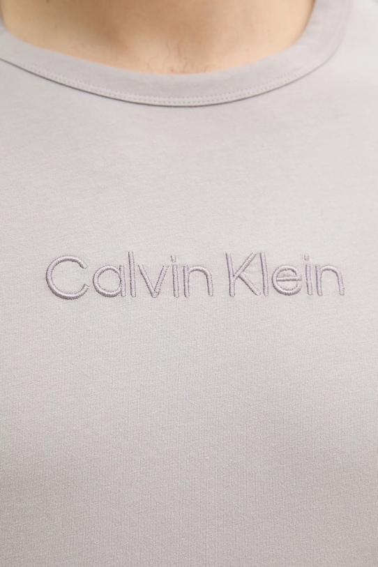 Піжамна сорочка Calvin Klein Underwear сірий 000NM2748E