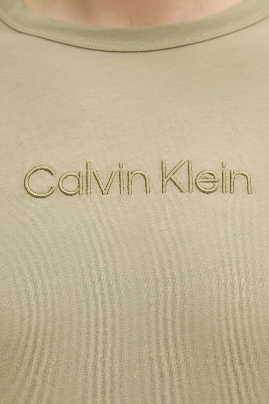 Calvin Klein Underwear pizsama felső zöld 000NM2748E