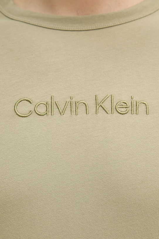 Піжамна сорочка Calvin Klein Underwear зелений 000NM2748E