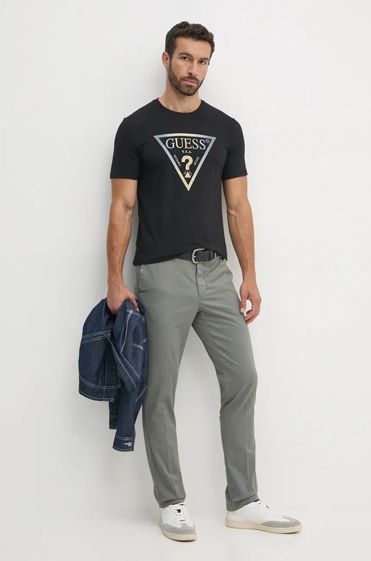 Футболка Guess M4BI35.J1314 чорний AW24