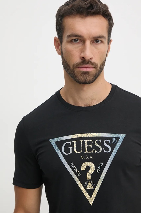 Футболка Guess чорний M4BI35.J1314