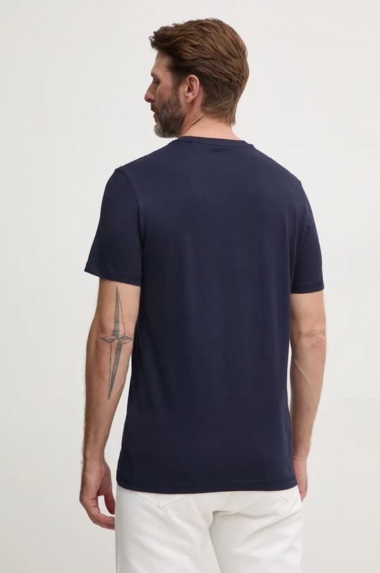 Odzież Guess t-shirt bawełniany M4BI44.I3Z14 granatowy