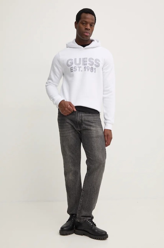 Pamučna majica Guess M4BI45.I3Z14 crna AW24