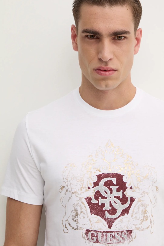 Guess t-shirt biały M4BI49.KCHA1