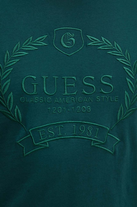 Bavlněné tričko Guess M4BI65.K9RM1 zelená