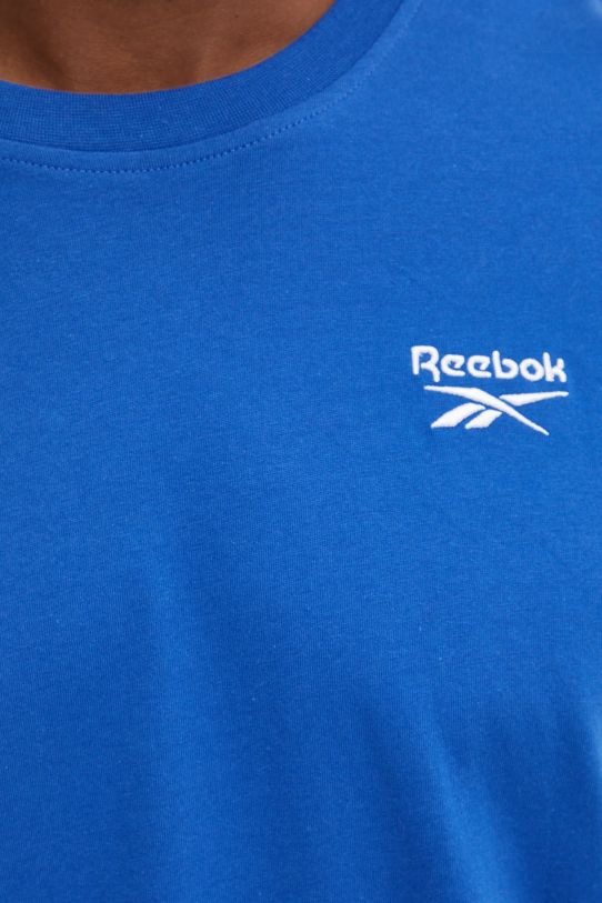 Pamučna majica Reebok 100206018 plava