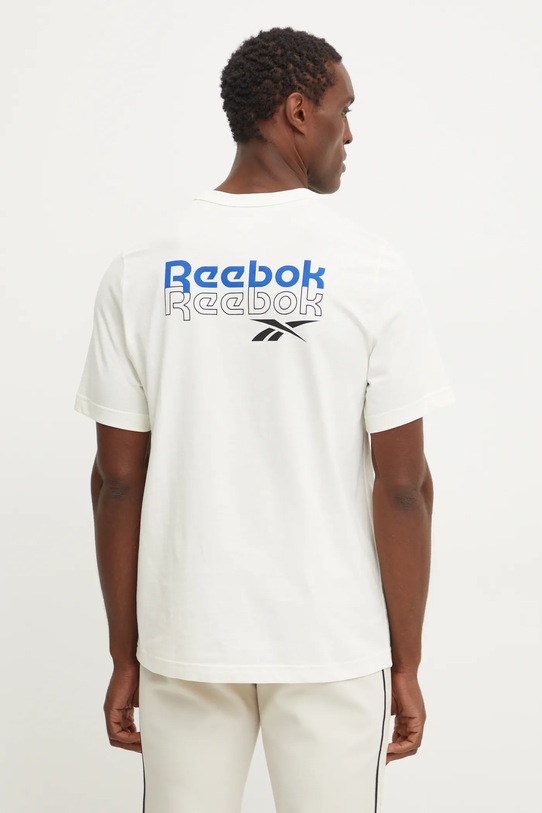 Îmbrăcăminte Reebok tricou din bumbac 100208575 bej