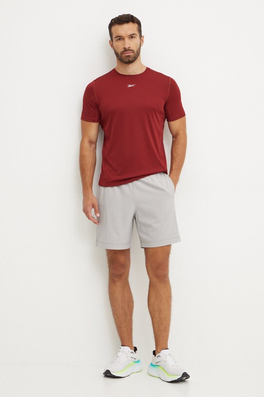 Футболка для бега Reebok Speedwick 100205997 бордо AW24