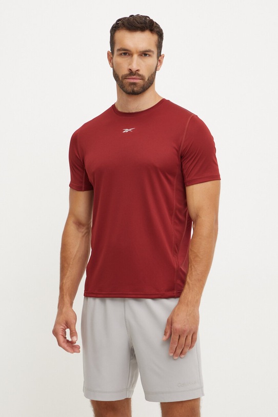 Reebok tricou de alergare Speedwick burgundia 100205997