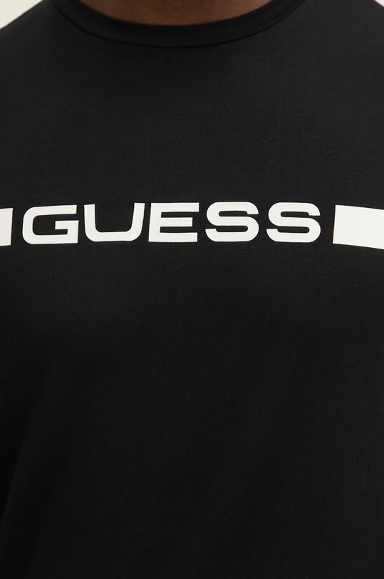 Guess tricou JOE U4BM01.K6YW1 negru